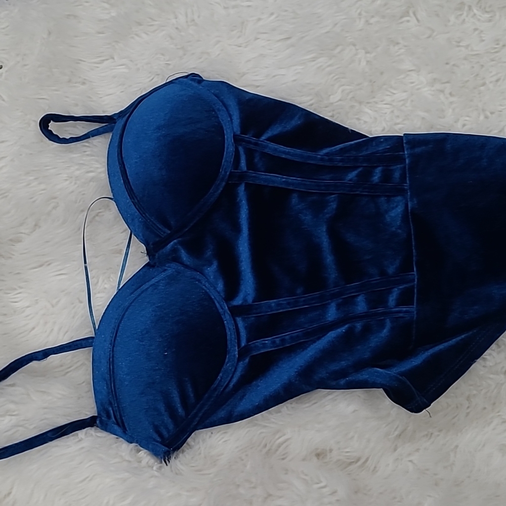 Velvet bodysuit